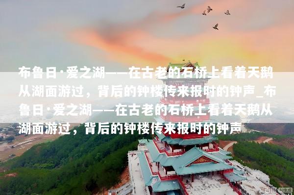 布鲁日·爱之湖——在古老的石桥上看着天鹅从湖面游过，背后的钟楼传来报时的钟声_布鲁日·爱之湖——在古老的石桥上看着天鹅从湖面游过，背后的钟楼传来报时的钟声